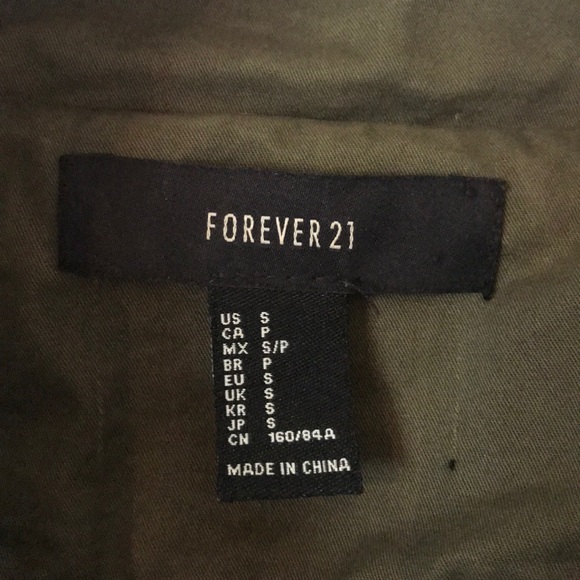 Forever21 Utility Jacket - Picture 5 of 5